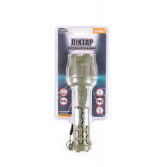 Фонарь водонепроницаемый MASTERTOOL 180х55 мм CREE LED IP66 2xAA PP+PVC 94-0802 Изюм