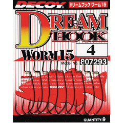 Крючок Decoy Worm 15 Dream Hook 04 9 шт/уп (1013-1562.00.11) Энергодар