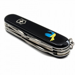 Складной нож Victorinox Climber Ukraine 91 мм 14 функций Голубь мира (1.3703.3_T1036u) Оріхів