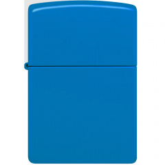 Зажигалка бензиновая Zippo Sky Blue Matte Голубая (48628) Шепетівка