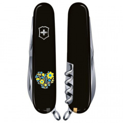 Складной нож Victorinox Spartan Ukraine Цветочное сердце (1.3603.3_T1246u) Королёво