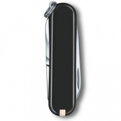 Складной нож Victorinox Classic SD Colors Dark Illusion 58 мм 7 функций Черный (0.6223.3G) Коростень