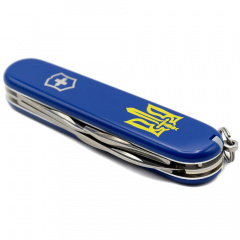 Складной нож Victorinox Spartan Ukraine 91 мм 12 функций Трезубец ОУН (1.3603.2_T0308u) Бердичів