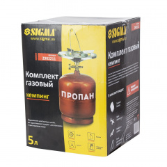 Комплект газовый кемпинг Sigma GM Турист баллон 5 л Рівне