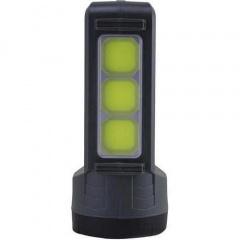 Фонарь ручной аккумуляторный Panther PT-8877 LED+COB 2400 mAh Black Бердичів