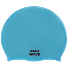 Шапочка для плавания MadWave Light BIG M053113 Голубой Київ