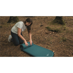 Коврик самонадувной Easy Camp Self-inflating Lite Mat Single 3.8 cm Зеленый (1046-300054) Харьков