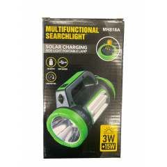 Фонарь кемпинговый RIAS MH-818A с солнечной панелью и функцией PowerBank Green (3_02990) Купянск