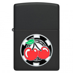 Бензиновая зажигалка Zippo 218 Cherries Poker Chip (48905) Нововолинськ