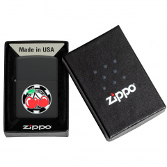 Бензиновая зажигалка Zippo 218 Cherries Poker Chip (48905) Нововолинськ