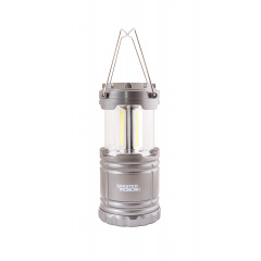 Фонарь раздвижной для кемпинга MASTERTOOL 180х86 мм COB LED 3xAA ABS 94-0803 Киев