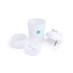Шейкер спортивний Smartshake Original2GO 600ml Pure White Миргород