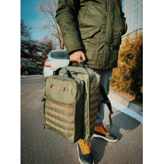 Армейский медицинский тактический рюкзак Комбо 2 в 1 VS Thermal Eco Bag хаки Королево