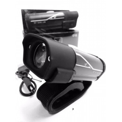 Велосипедный фонарь велофара аккумуляторный WDS WD 422 Black Первомайск