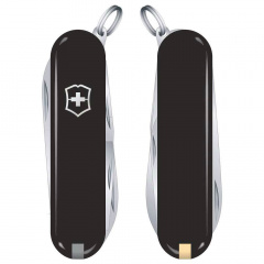 Складной нож Victorinox Rambler 58 мм 10 функций Черный (0.6363.3) Оріхів
