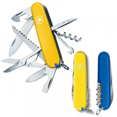 Складной нож Victorinox Huntsman Ukraine Желто-синий (1.3713.8.2) Городок