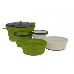 Набор посуды Sea To Summit X-Set 31 Olive/Sand (1033-STS AXSET31OL) Фастов