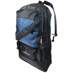 Рюкзак туристический Caslon Черный с синим (S9802 black blue) Гуляйполе