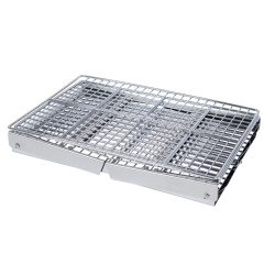 Гриль угольный Bo-Camp Compact Delux 330х225х275 мм Silver (8108360) Кременчук