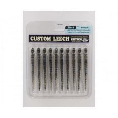 Силикон Keitech Custom Leech 3 10 шт/уп Синий/Зеленый (1013-1551.06.43) Бушеве