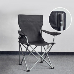 Раскладное кресло Lesko S5432 50*43*90 см Black Нововолынск