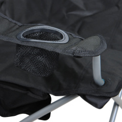 Раскладное кресло Lesko S5432 50*43*90 см Black Нововолынск