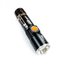 Тактический светодиодный аккумуляторный фонарь X-Balog BL-616 качественный zoom 11х2.8 см Фастов