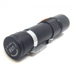 Тактический светодиодный аккумуляторный фонарь X-Balog BL-616 качественный zoom 11х2.8 см Фастов