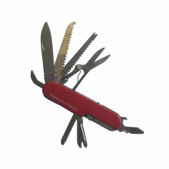 Складной нож Volkswagen Licences Multi FCT Knife 10 инструментов Желто-красный (40610042YERE) Вінниця