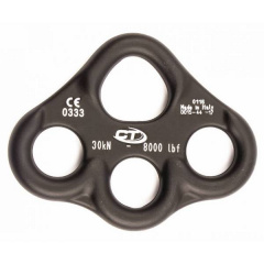 Такелажная пластина Climbing Technology Cheese Plate 30kN Black (1053-2A63703XZ) Братське