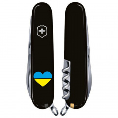 Складной нож Victorinox Spartan Ukraine 91 мм Сердце сине-желтое (1.3603.3_T1090u) Хмельник