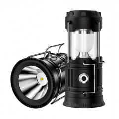 Фонарь кемпинговый RIAS 5800T на солнечной батарее Black (3_02572) Королево