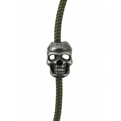 Стоперы для шнурка Kombat UK Skull Cord Stoppers 10шт Серебро (1000-kb-scs-slv) Городок