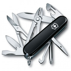 Складной нож Victorinox Deluxe Tinker 91 мм 17 функций Черный (1.4723.3) Жмеринка