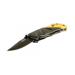 Нож складной MASTERTOOL GM BULAT 150х29х17 мм черное (79-0121) Доманівка