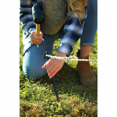 Колышки для палатки Coghlans Heavy Duty Tent Stakes 18 2 Ppcs (1053-CHL.1865) Косов