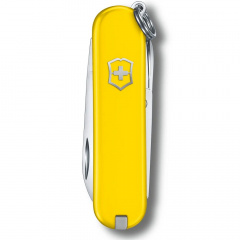 Складной нож Victorinox Classic SD Colors Sunny Side 58 мм 7 функций, Желтый (0.6223.8G) Ладан