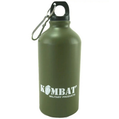 Фляга алюминиевая Kombat UK Aluminium Water Bottle 500 ml Зеленый (KB-AWB500-OLGR) Акимовка