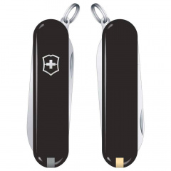 Складной нож Victorinox Escort 58 мм 6 фунуций Черный (0.6123.3) Ладан