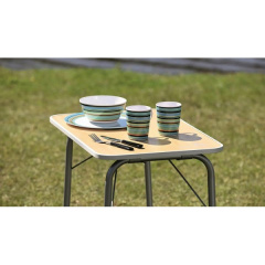 Стол Easy Camp Furniture Caylar 40.5х60.5х50 см Бежево-песочный (1046-540027) Сарны