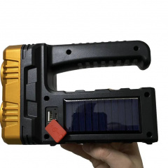 Ручной светодиодный фонарь на солнечной батарее X-Balog 2LED-27COB USB Куп'янськ