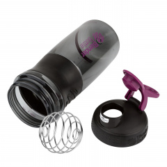 Шейкер спортивный бутылка BlenderBottle SportMixer 28oz/820ml Black/Plum Original Хмельницький