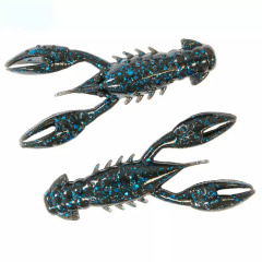 Силікон ZMAN TRD Crawz 2.5" 6pc #Black/Blue (2114142 / TRDCR-02PK6) Ворожба