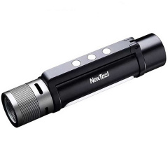 Аккумуляторный светодиодный фонарь 1000 люмен Xiaomi Nextool NE20030 6 в 1 Type-C черный Доманёвка