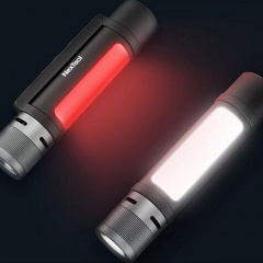 Аккумуляторный светодиодный фонарь 1000 люмен Xiaomi Nextool NE20030 6 в 1 Type-C черный Доманёвка