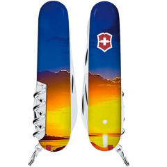 Складной нож Victorinox Climber Ukraine 91 мм 15 фнкций Рассвет (1.3703.7_T3220pw) Черкаси