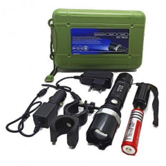 Фонарь тактический аккумуляторный Wimpex WX-T8628 99000W Черный Ворожба