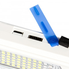 Кемпинговый фонарь на солнечной батарее Lesko 3000 mAh Белый (11020-61267) Новониколаевка