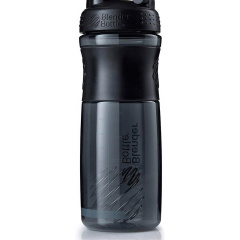 Шейкер спортивная бутылка BlenderBottle SportMixer 28oz/820ml Black (Original) Калуш