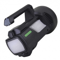 Фонарь аккумуляторный Panther PT-8090 LED+SMD с мерцающим красным диодом Чернігів